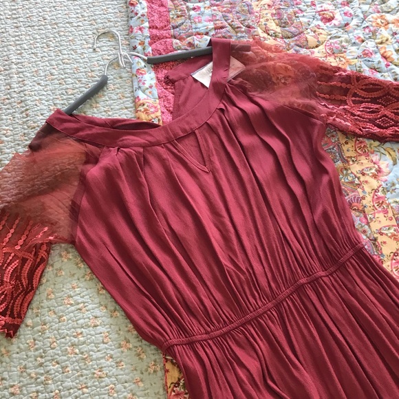 California moonrise maxi dress MEDIUM - Picture 2 of 4